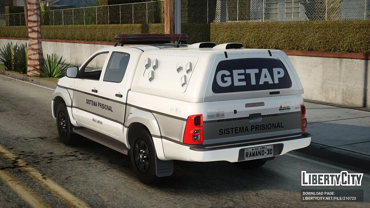 Toyota Hilux SRV 2014 (GETAP MG) / GTA San Andreas