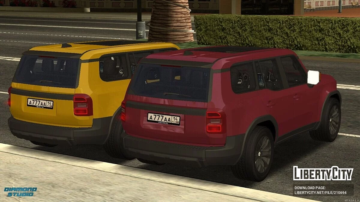Toyota Land Cruiser 2024 + CCD / GTA San Andreas