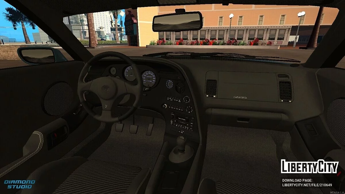 Toyota Supra A80 + CCD / GTA San Andreas