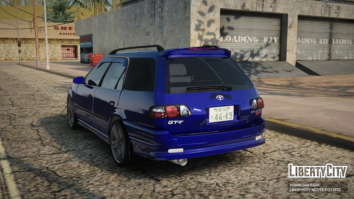 Toyota Caldina / GTA San Andreas
