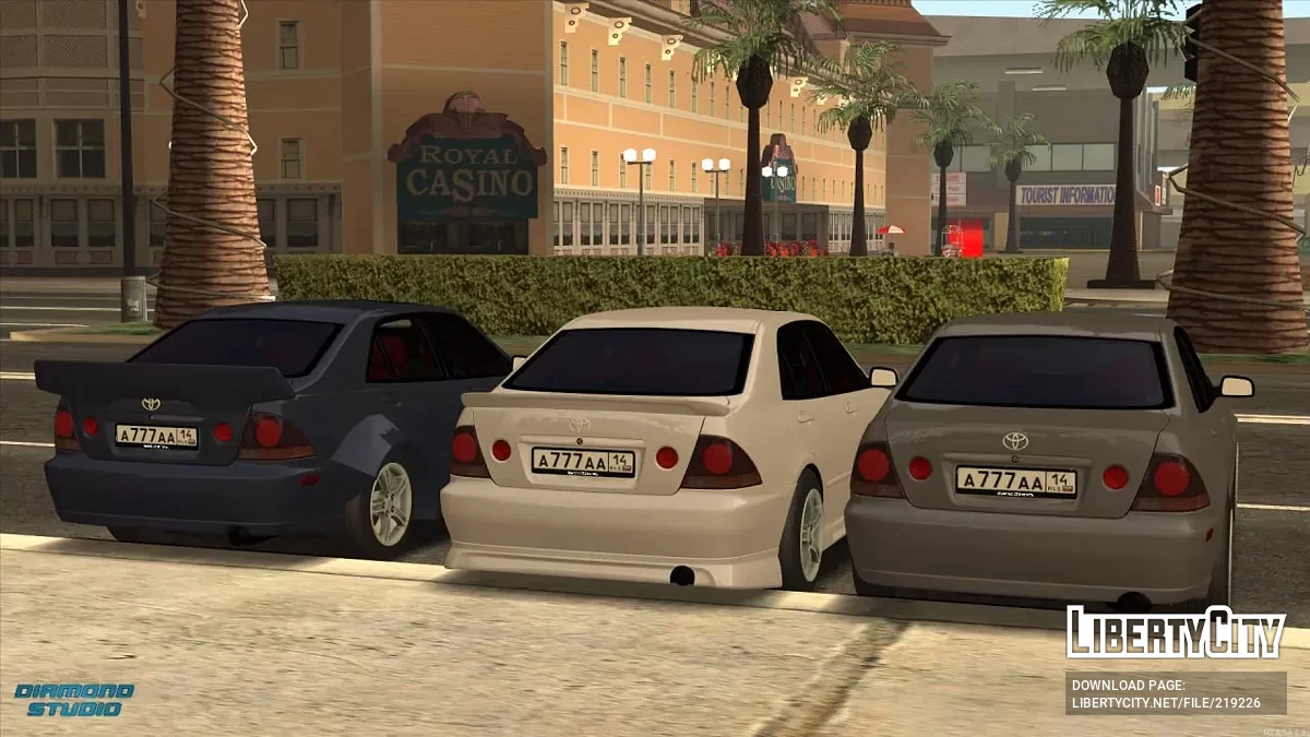 Toyota Althesza + SKD / GTA San Andreas