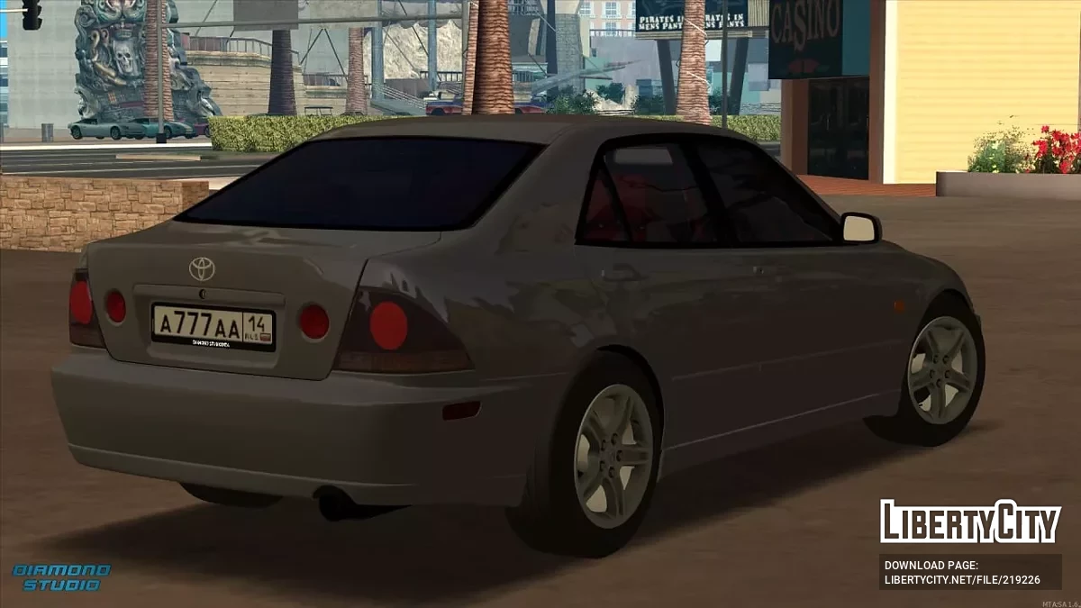 Toyota Althesza + SKD / GTA San Andreas