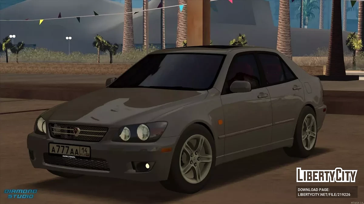 Toyota Althesza + SKD / GTA San Andreas