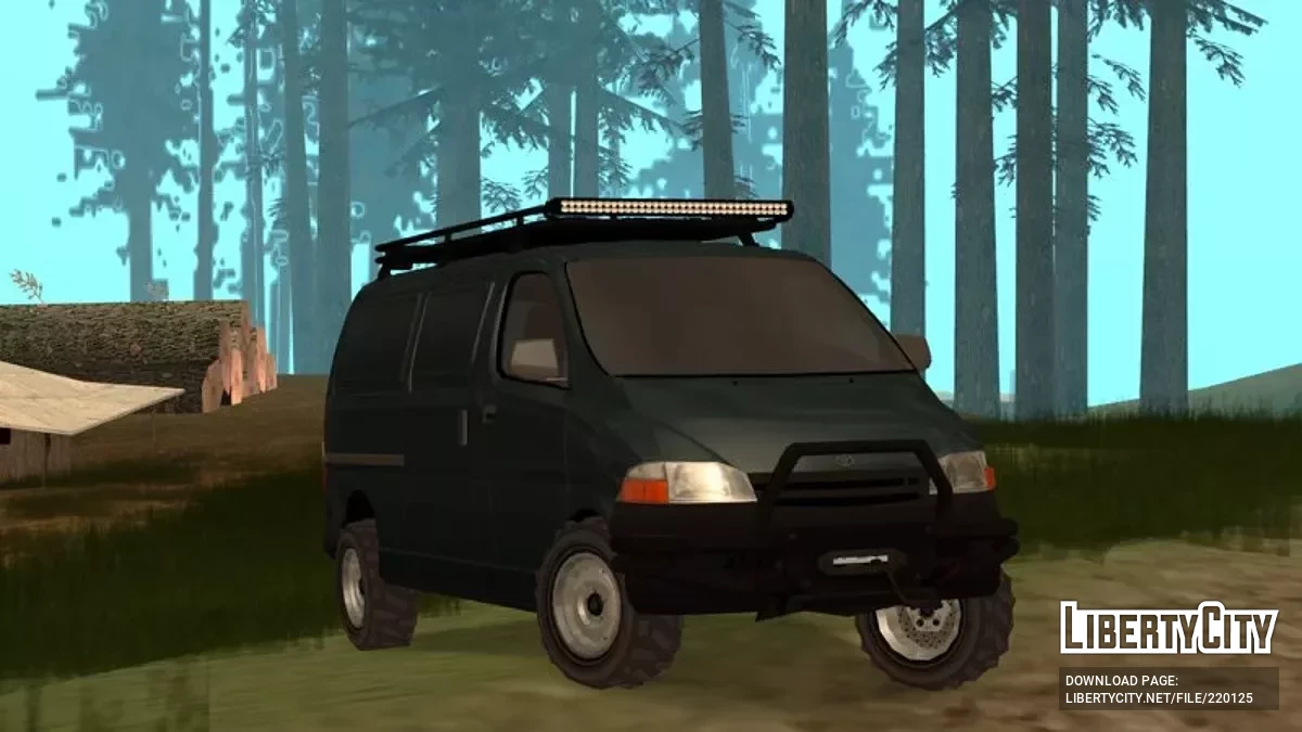 Toyota HiAce XH10 / GTA San Andreas