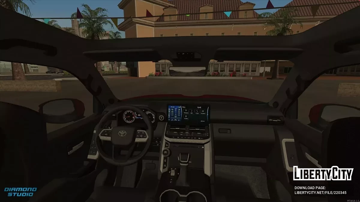 Toyota Land Cruiser 300 + CCD / GTA San Andreas