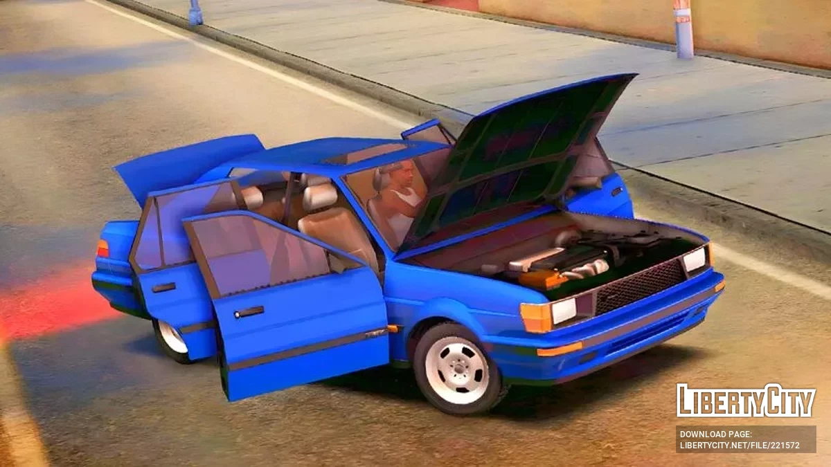 Toyota Corolla E70 / GTA San Andreas
