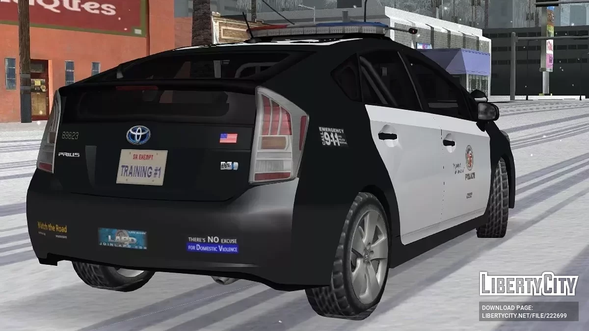 Centralna Stacja Policji LAPD Toyota Prius '10 [AVS] / GTA San Andreas