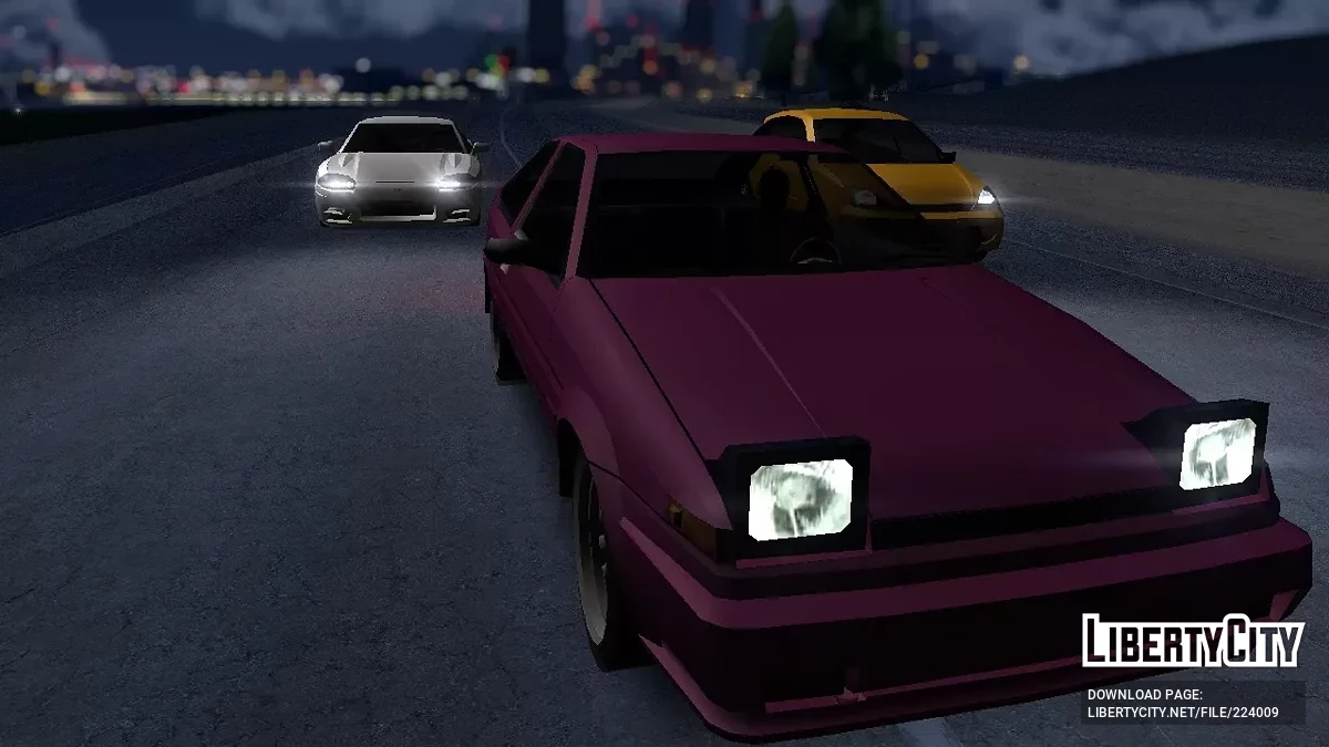 丰田 AE86 / GTA San Andreas