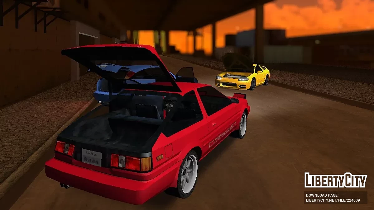 丰田 AE86 / GTA San Andreas