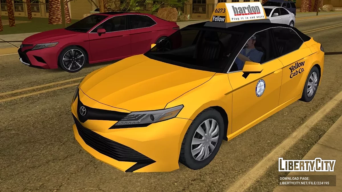Toyota Camry Hybride 2018 Taxi / GTA San Andreas