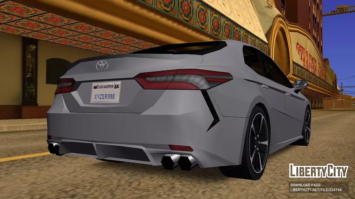 Toyota Camry XSE V6 3.5 2018 / GTA San Andreas