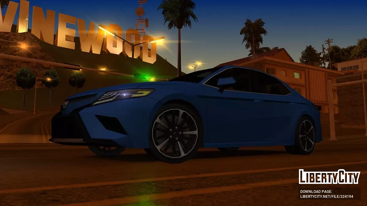 Toyota Camry XSE V6 3.5 2018 / GTA San Andreas