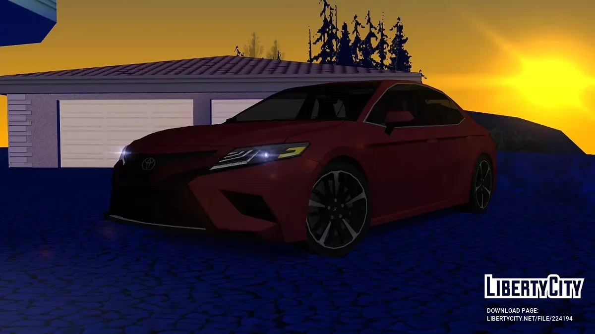 Toyota Camry XSE V6 3.5 2018 / GTA San Andreas