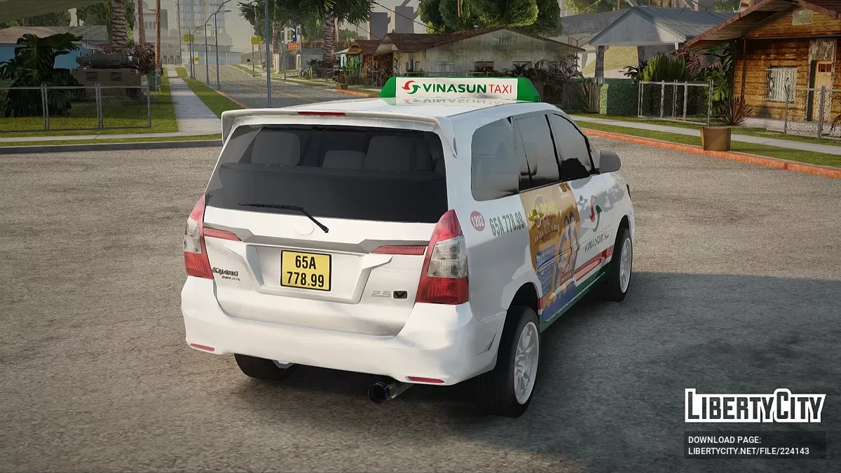 Taksi Toyota Innova Vietnam Vinasun / GTA San Andreas