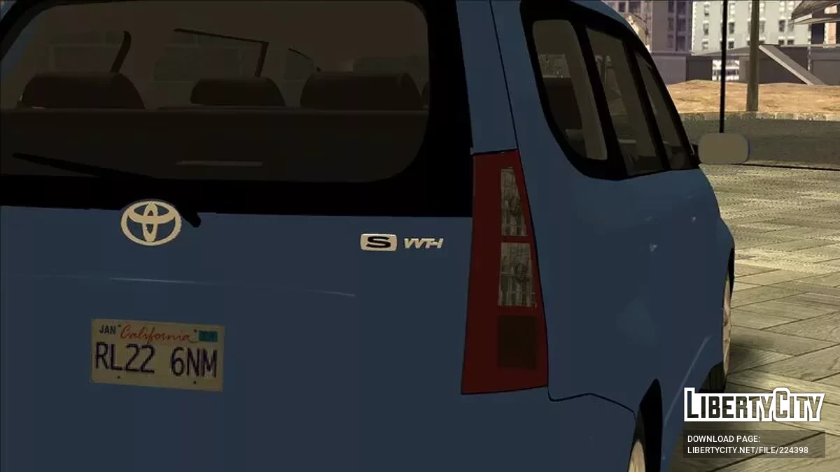 Toyota Avanza 1.3 S de 2005 / GTA San Andreas