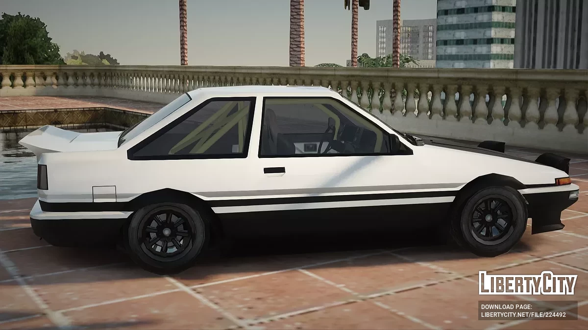 Toyota AE86 2-дверний / GTA San Andreas
