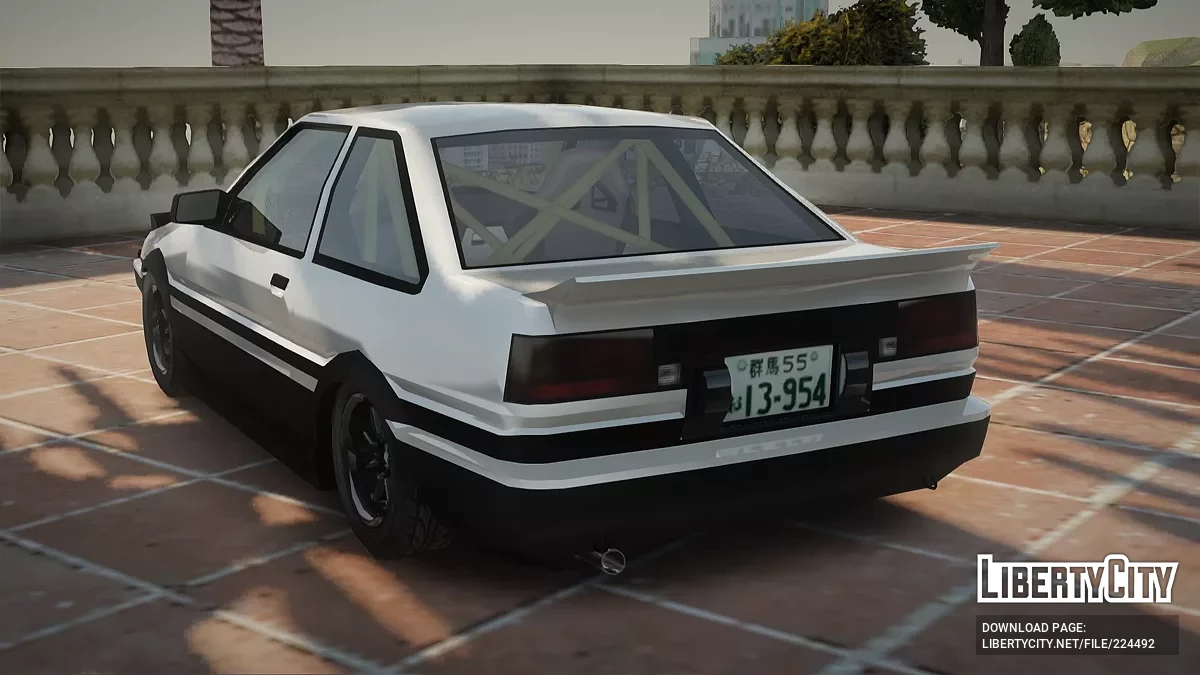 Toyota AE86 2-дверний / GTA San Andreas