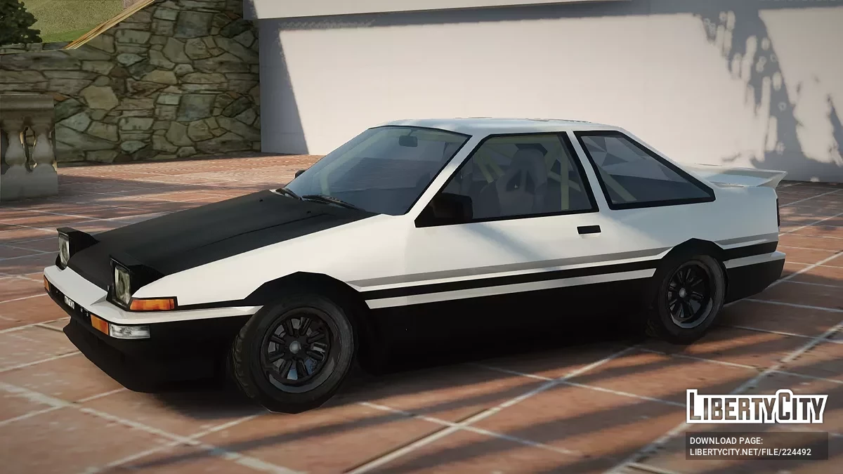 Toyota AE86 2-дверний / GTA San Andreas
