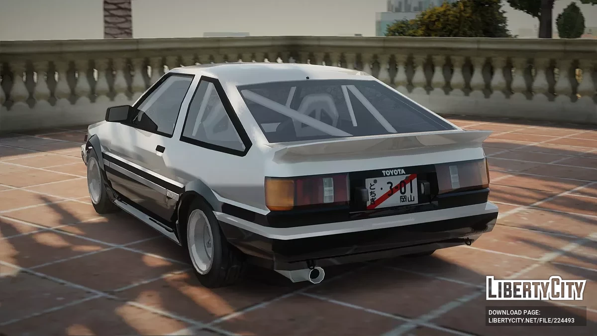 Toyota AE86 3-дверний / GTA San Andreas