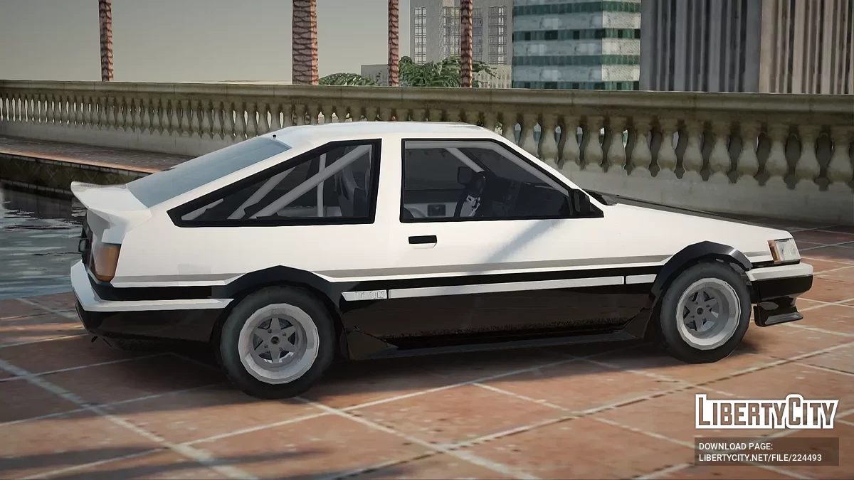 Toyota AE86 3-дверний / GTA San Andreas