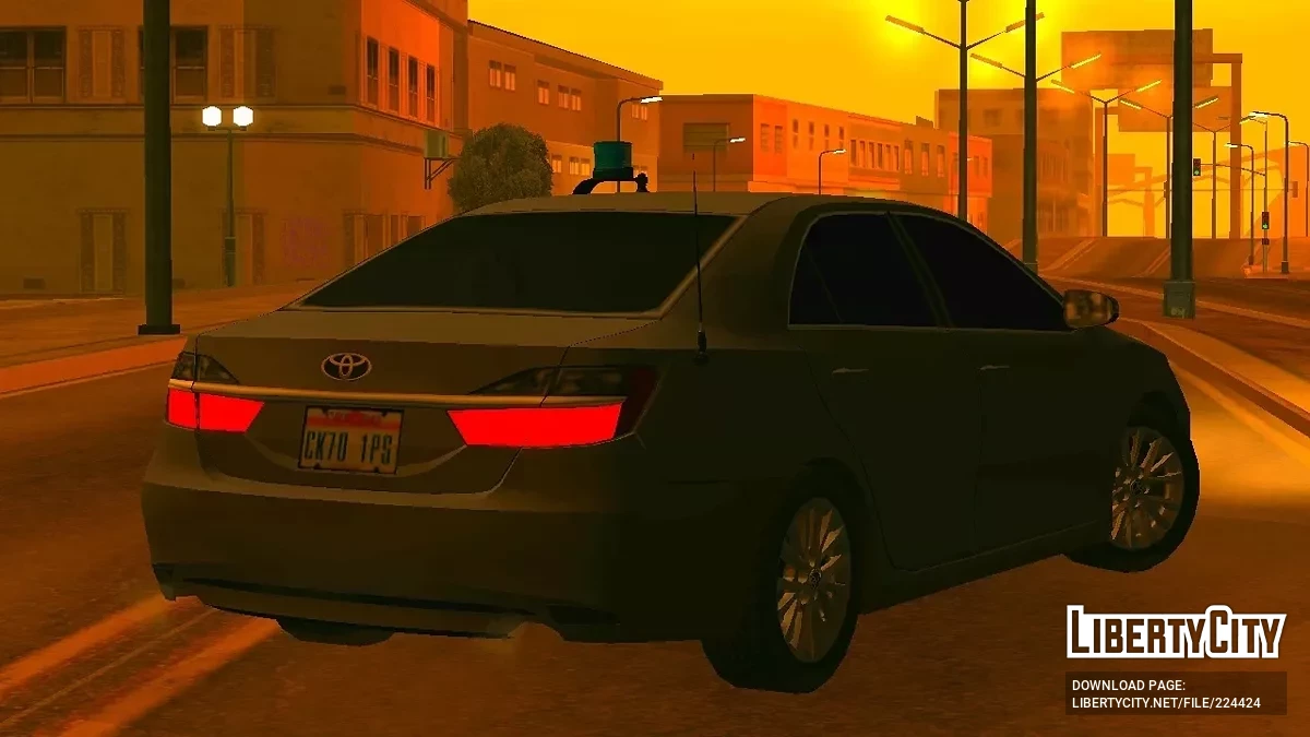 Toyota Camry v50 Unmarked [AVS] / GTA San Andreas