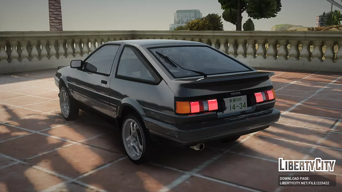 Toyota Corolla AE86 / GTA San Andreas