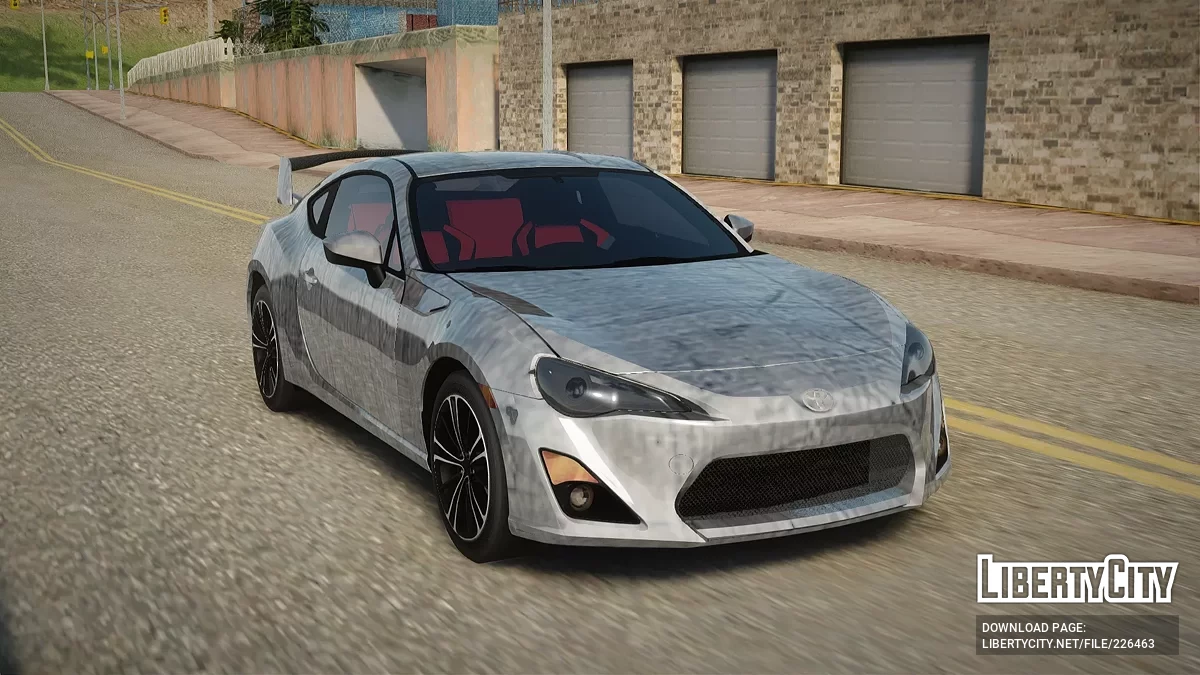Toyota GT86 2JZ-GTE Revel Negro / GTA San Andreas