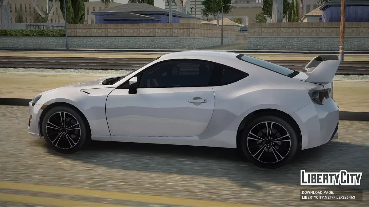 Toyota GT86 2JZ-GTE Revel Negro / GTA San Andreas