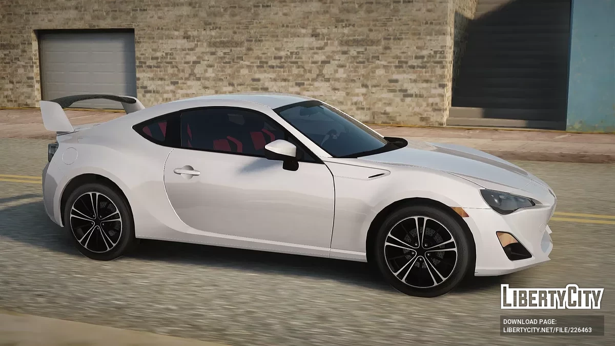 Toyota GT86 2JZ-GTE Revel Negro / GTA San Andreas
