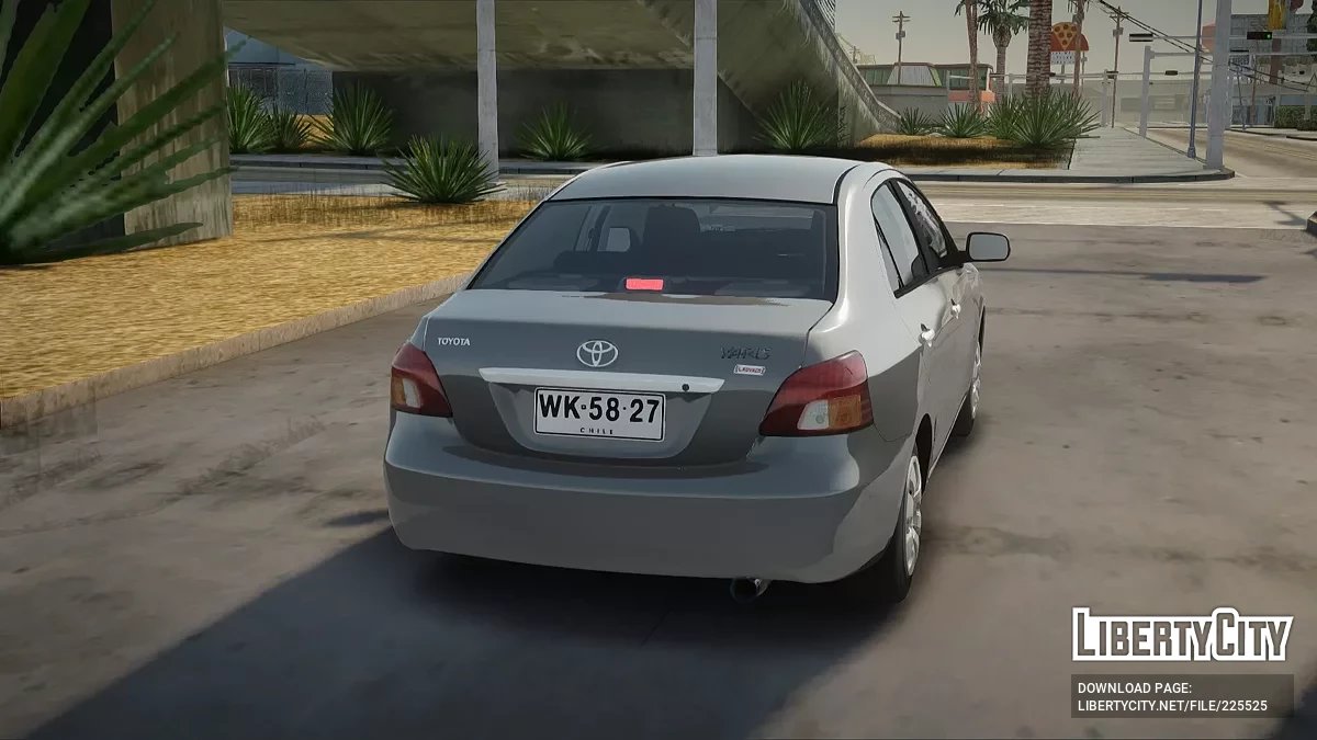 Toyota Yaris 2008 Sedán / GTA San Andreas