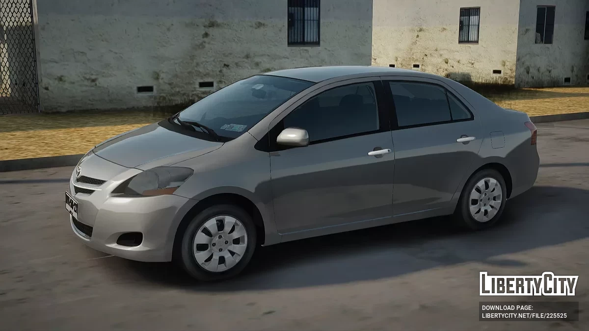 Toyota Yaris 2008 Sedán / GTA San Andreas