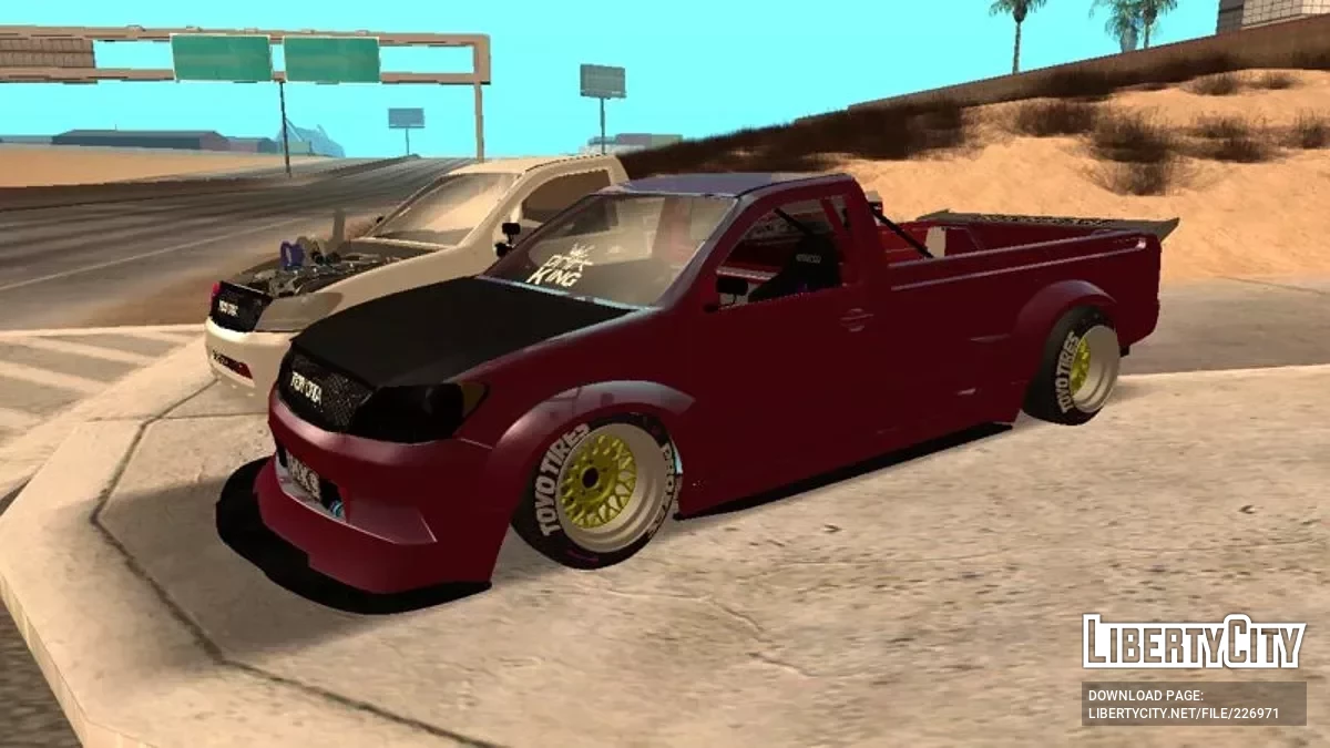 Тюнінг Toyota Hilux для дрифта / GTA San Andreas