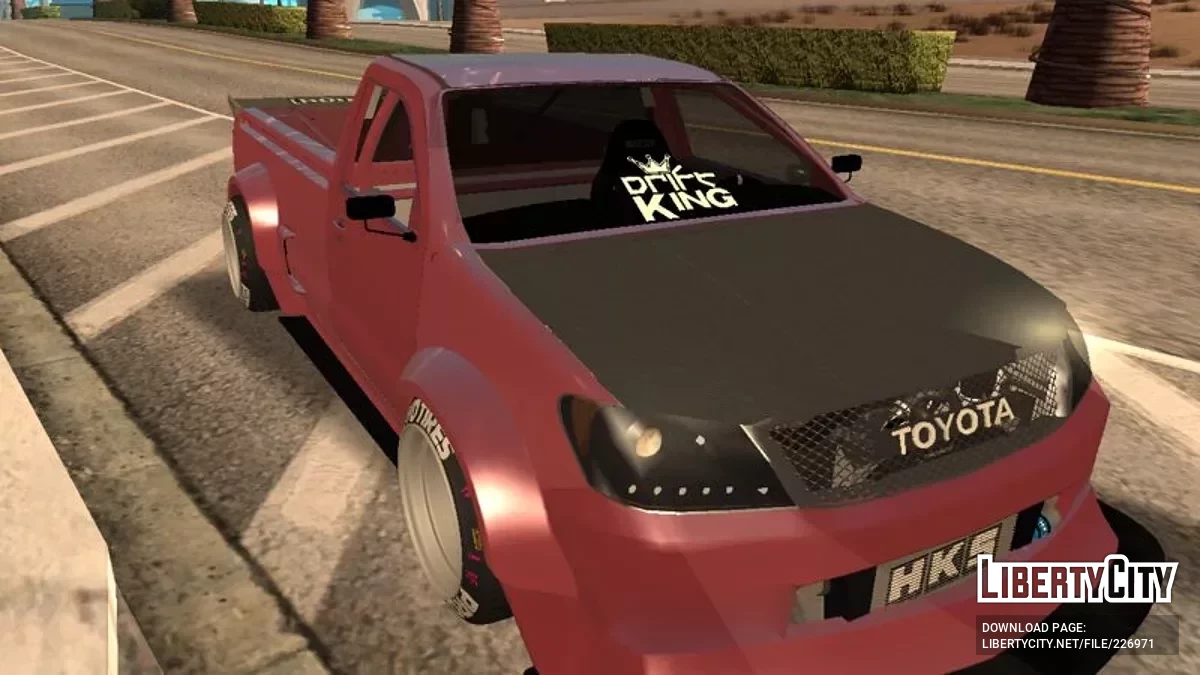 Тюнінг Toyota Hilux для дрифта / GTA San Andreas