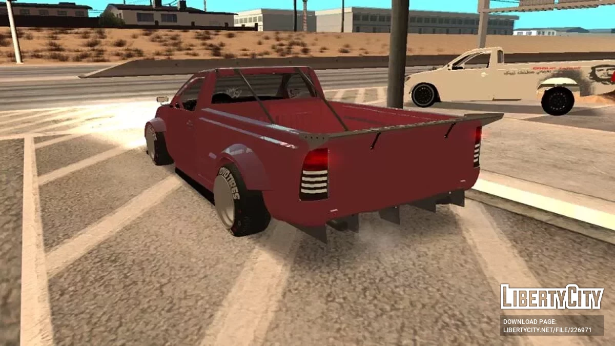Тюнінг Toyota Hilux для дрифта / GTA San Andreas