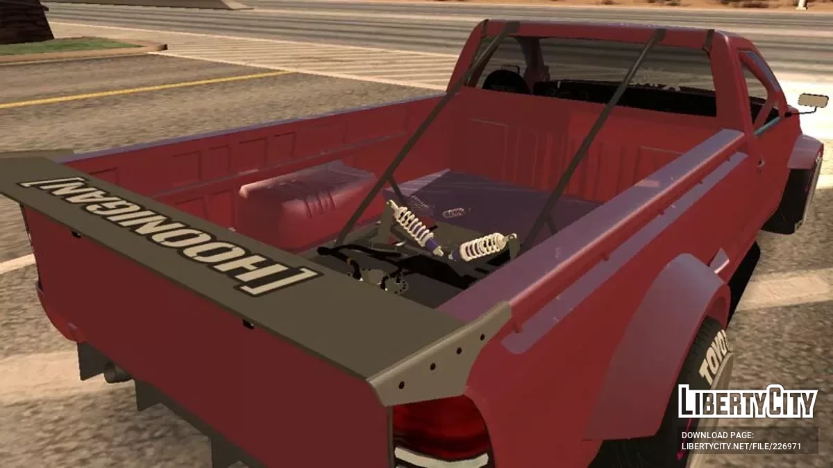 Тюнінг Toyota Hilux для дрифта / GTA San Andreas