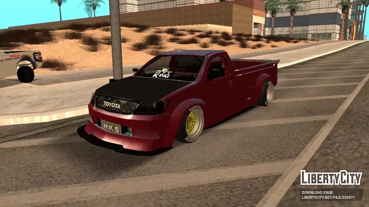 Тюнінг Toyota Hilux для дрифта / GTA San Andreas