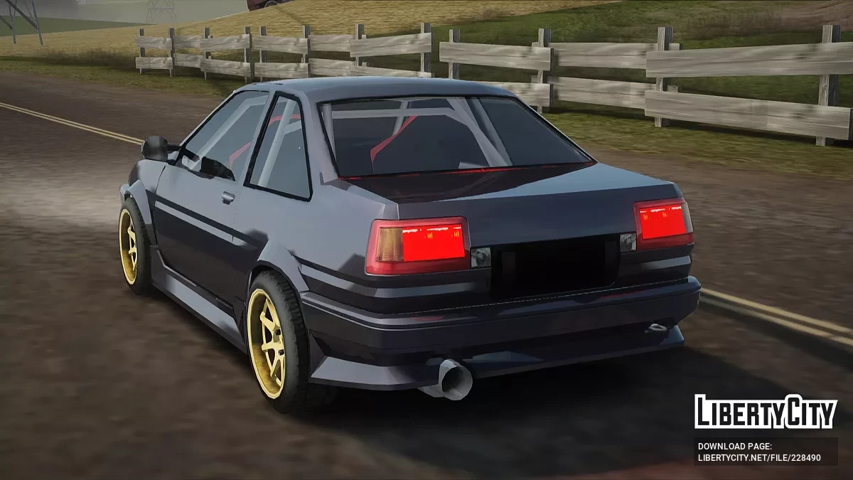 تويوتا سبرينتر ترينو AE86 D1GP / جي تي إيه سان أندرياس