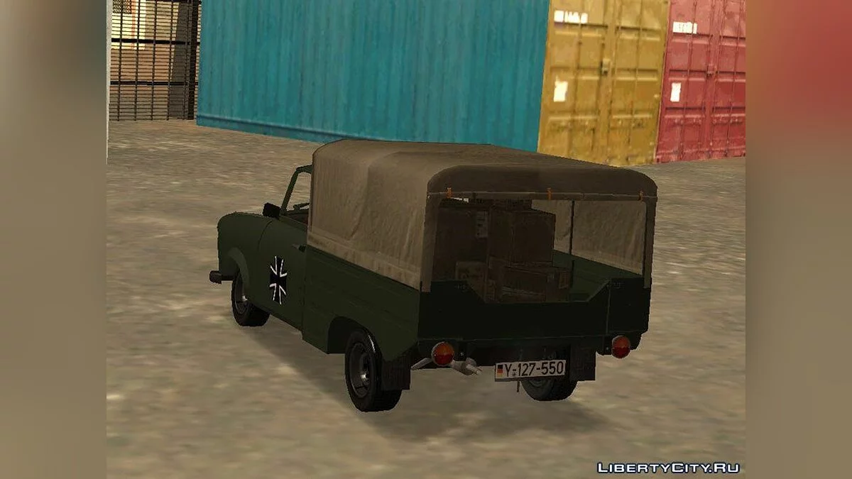 特拉班特 601 德国军用皮卡 / GTA San Andreas
