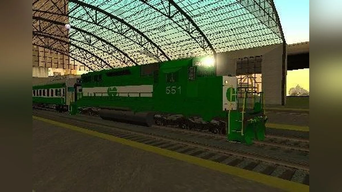 Поїзд GO Transit / GTA San Andreas