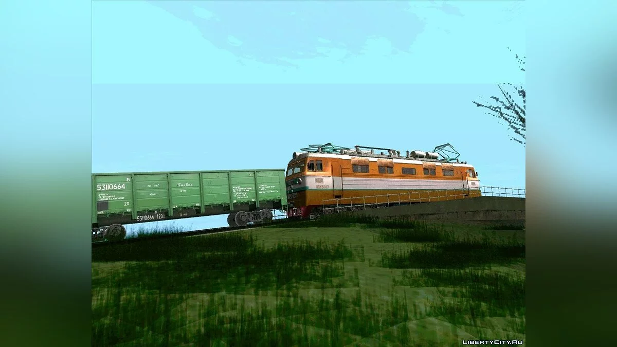 ВЛ60-2364 + Полувагон / جي تي إيه سان أندرياس