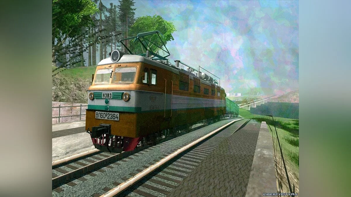 ВЛ60-2364 + Полувагон / جي تي إيه سان أندرياس