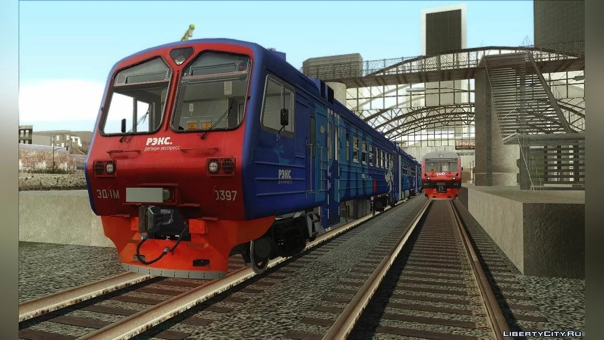 Електропоїзд ЕД4М-0397 РЕКС (Електропоїзд Деміховський, 4-а модифікація) / GTA San Andreas