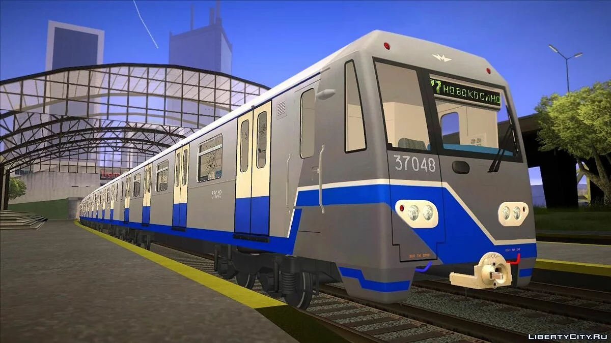 Пак вагонів метро 81-760/761 "Ока" / GTA San Andreas
