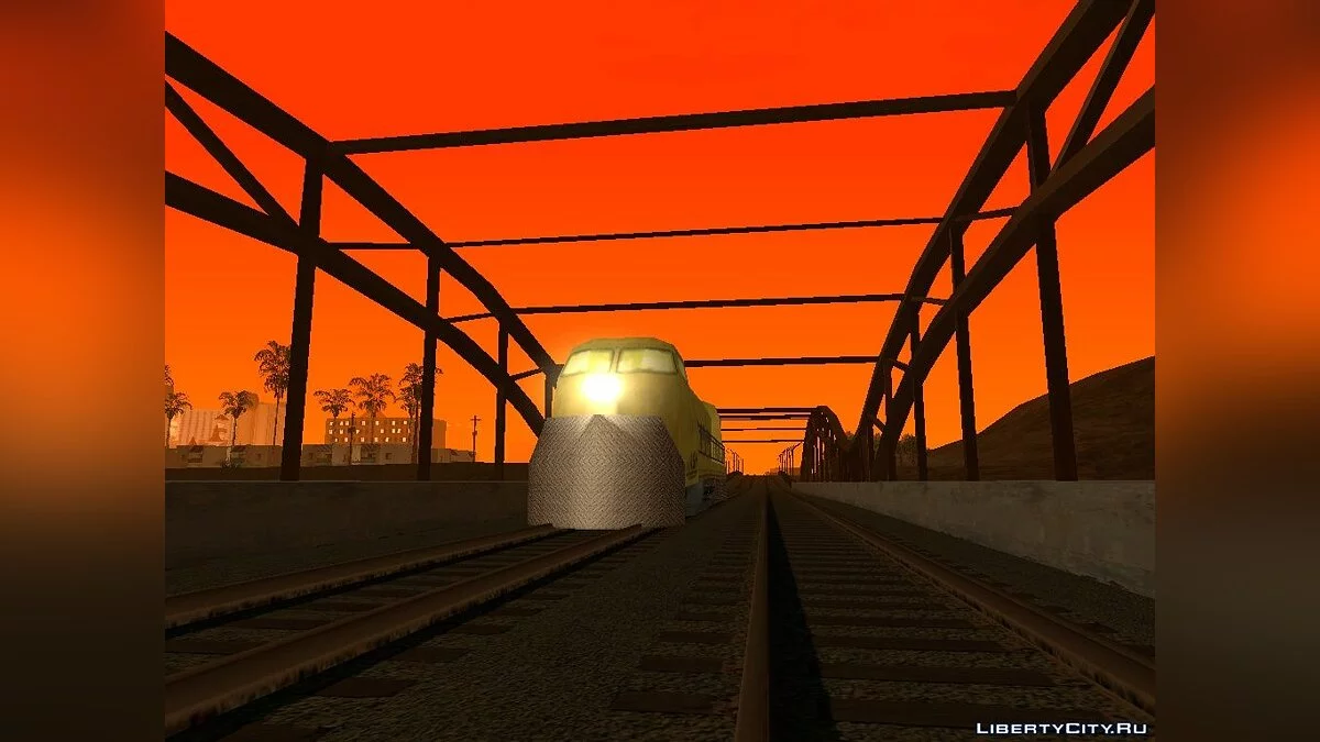Gelbe Lokomotive aus NFS Underground v 0.5 / GTA San Andreas