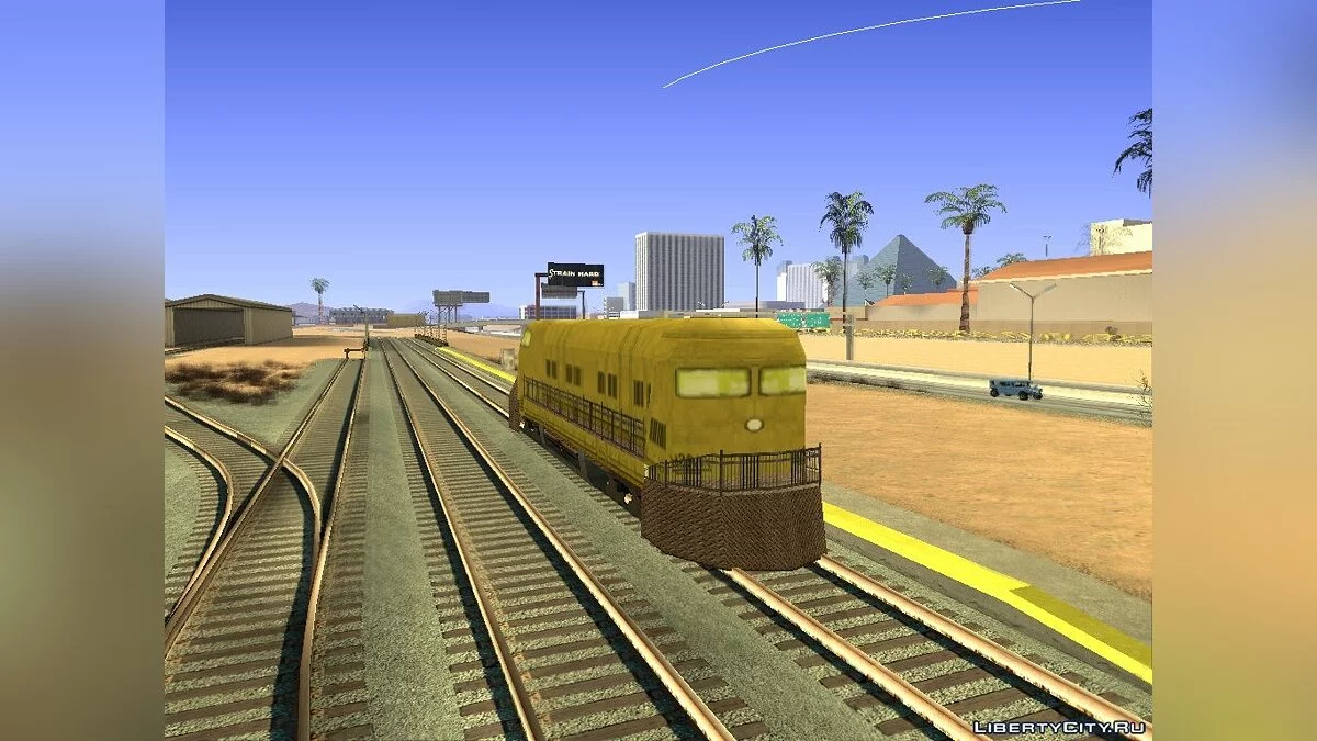 Gelbe Lokomotive aus NFS Underground v 0.5 / GTA San Andreas