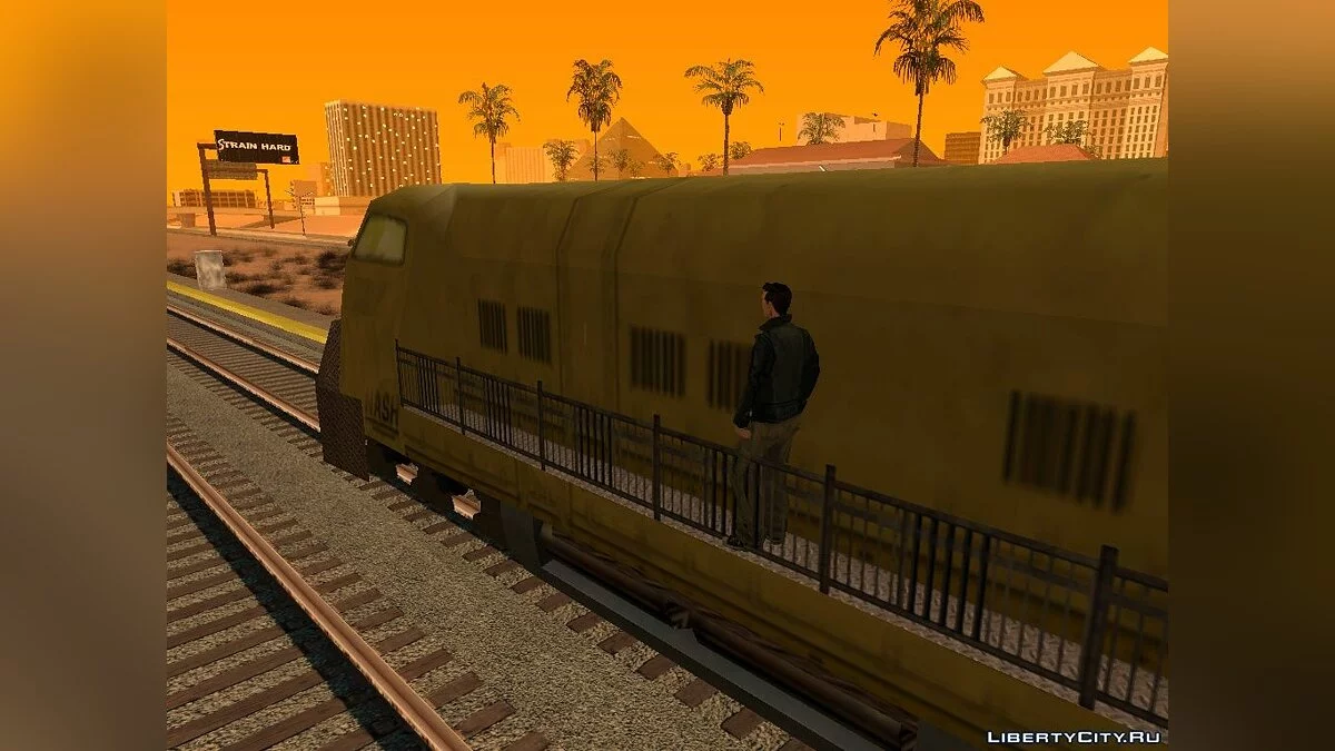 Gelbe Lokomotive aus NFS Underground v 0.5 / GTA San Andreas