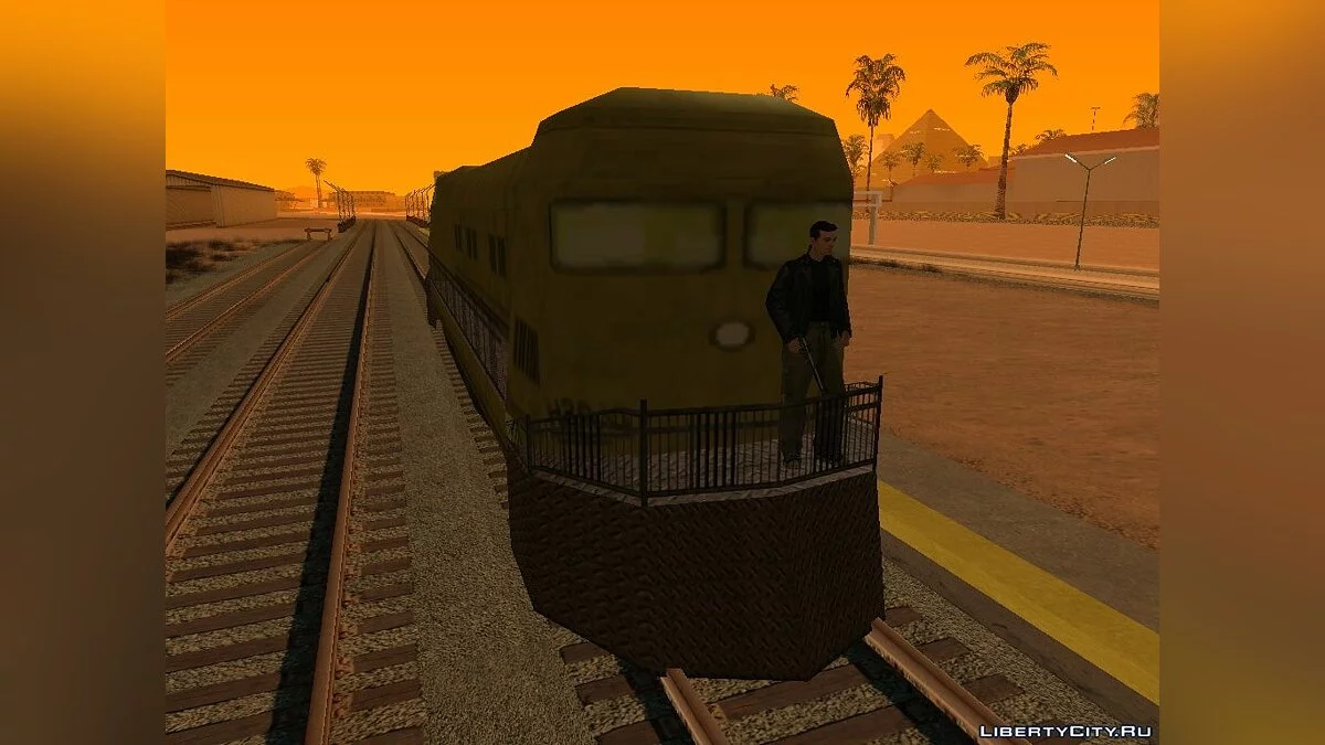 Gelbe Lokomotive aus NFS Underground v 0.5 / GTA San Andreas