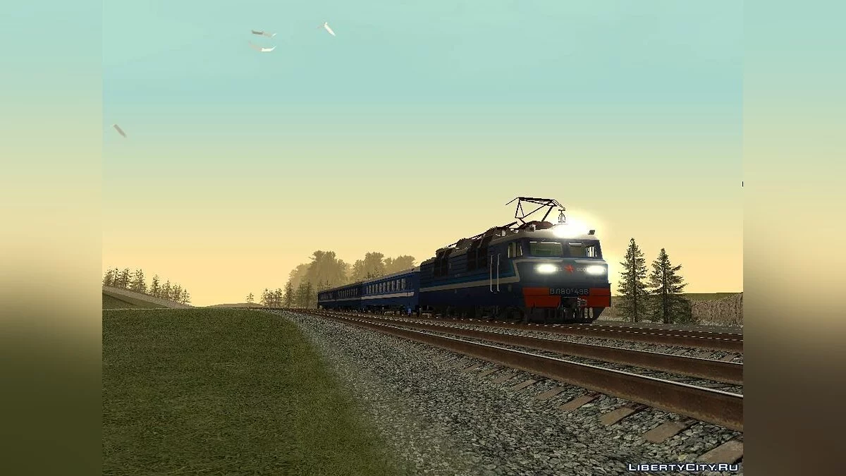 ED1-001 Electric Train / GTA San Andreas