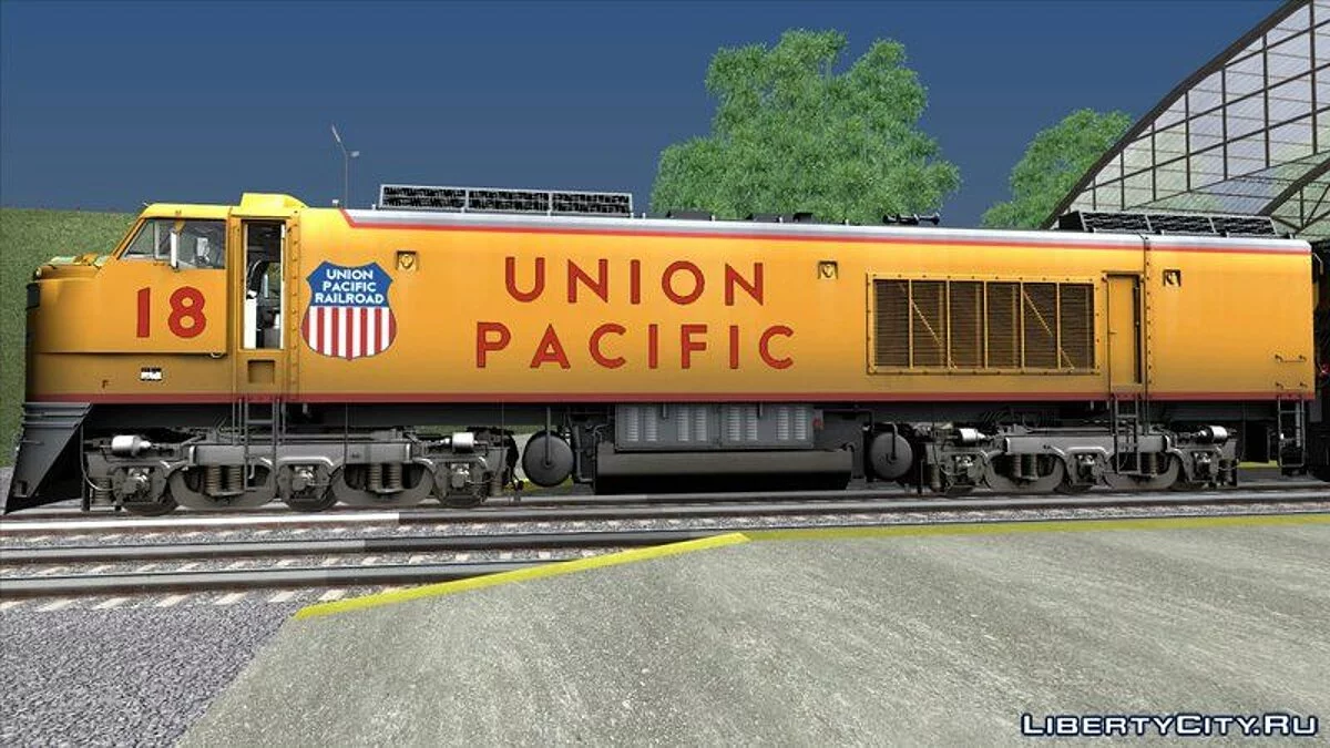 Union Pacific 8500 HP Gas Turbine Electric Locomotive / GTA San Andreas