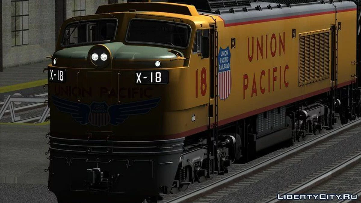 Union Pacific 8500 HP Gas Turbine Electric Locomotive / GTA San Andreas